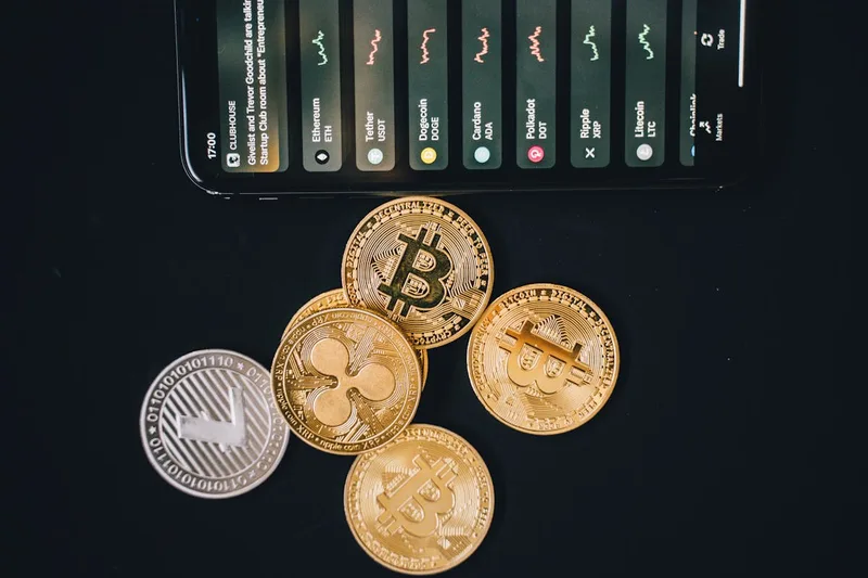 Golden Bitcoin coin representing digital asset ownership